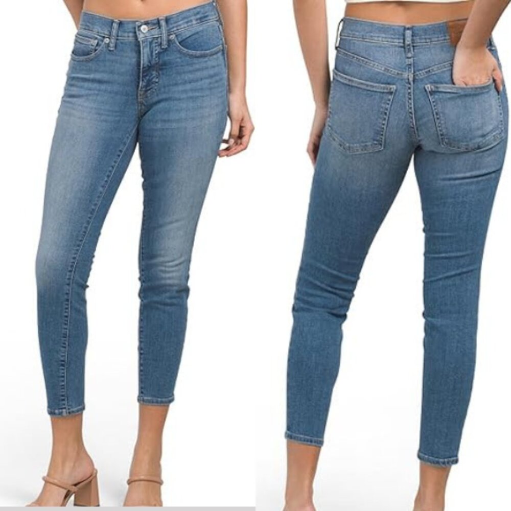 Lucky Brand Mid Rise Skinny Ava Ankle Jeans